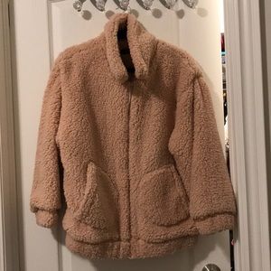 Pink Teddy Bear Coat